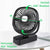 Y12 5-inch camping fan with LED light - SkyGenius Online
